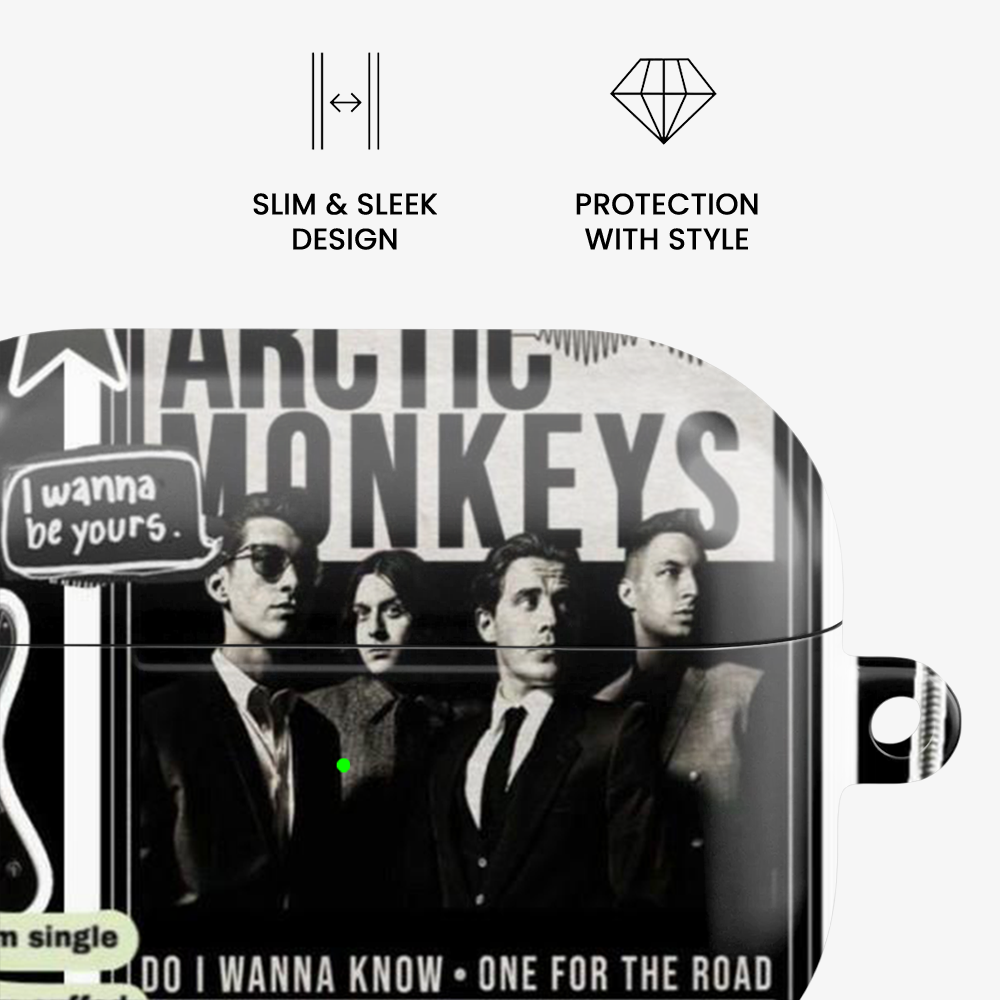 Arctic Monkeys Sticker Airpods Case