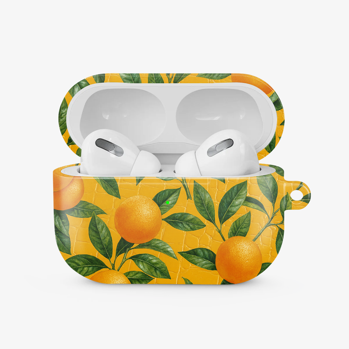 Orange Lemonade Airpods Case