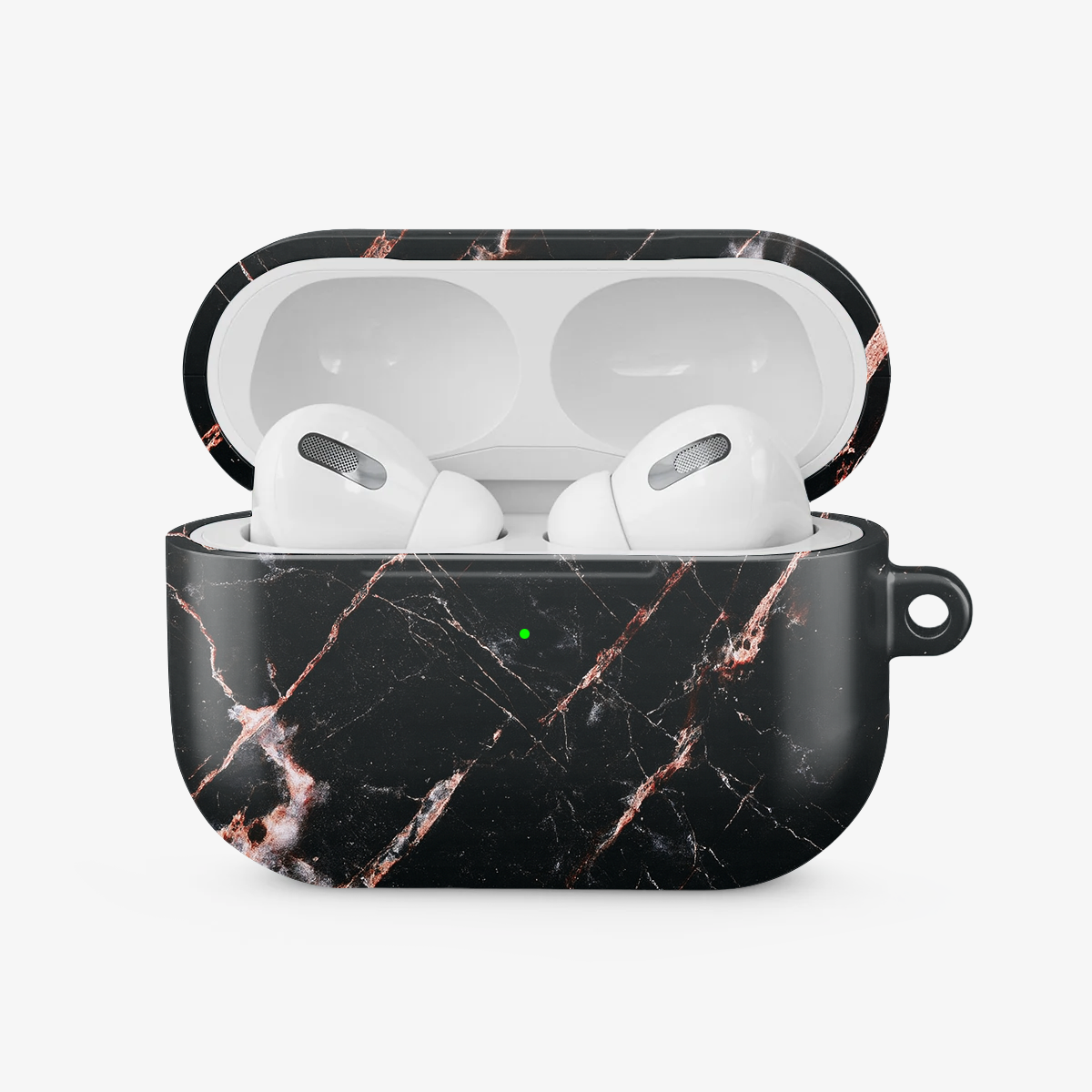Rose Gold Marble Airpods Case