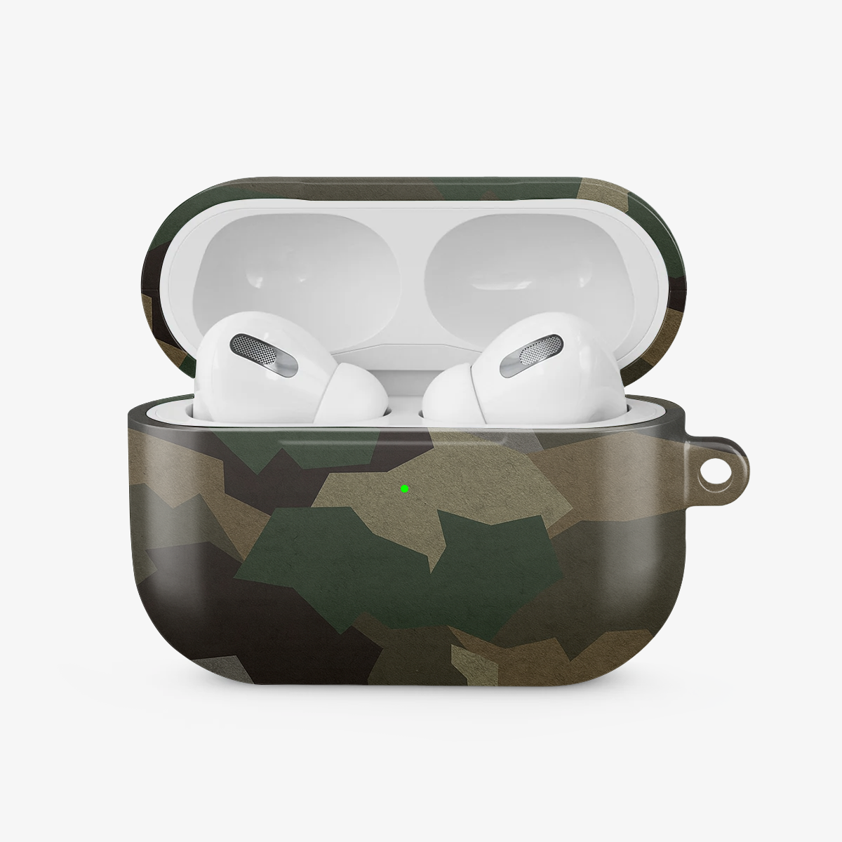 Tropical Green Camo Airpods Case