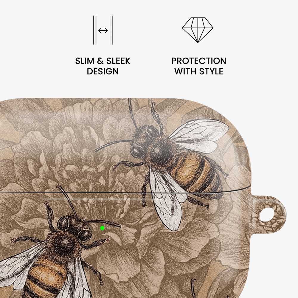 Honey Bee Airpods Case