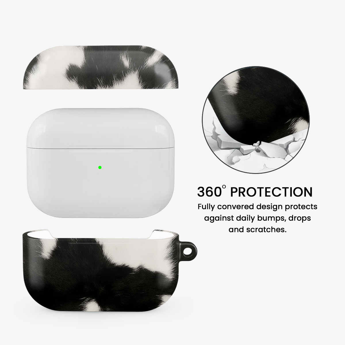 Achromatic Airpods Case