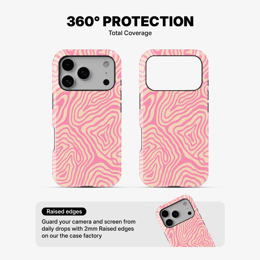 Pink Shores Phone Case