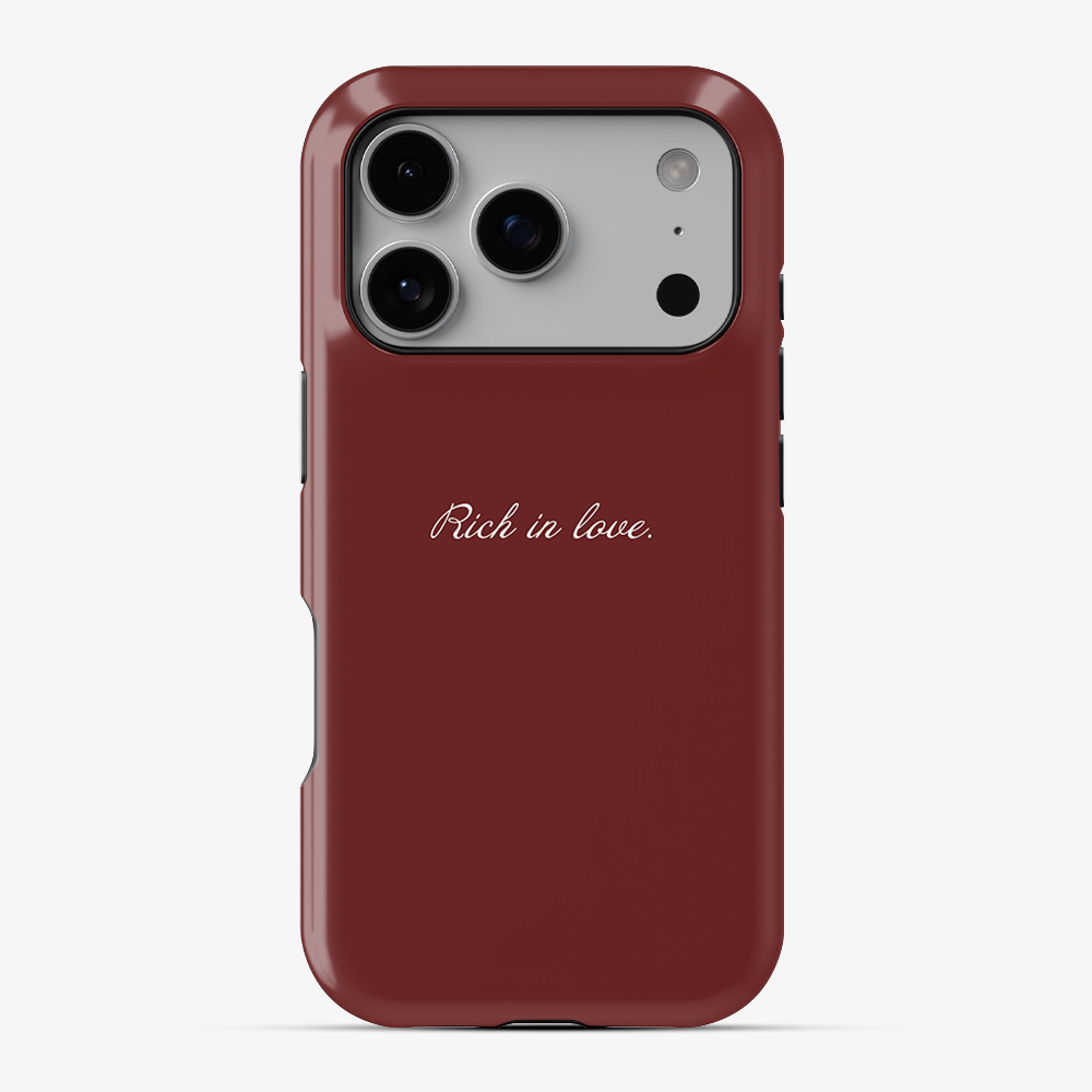 Rich in Love Phone Case