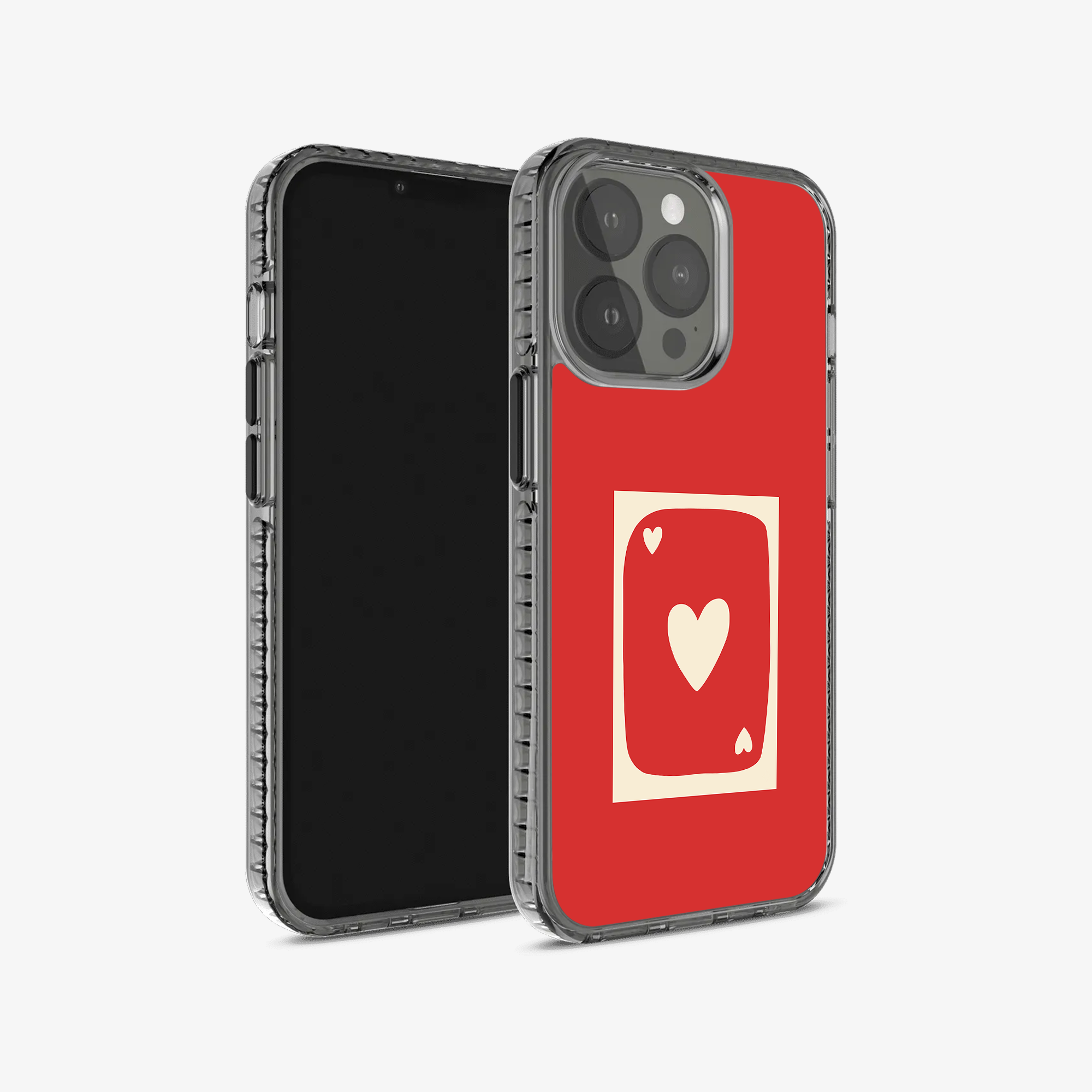 Red Heart Card Phone Case