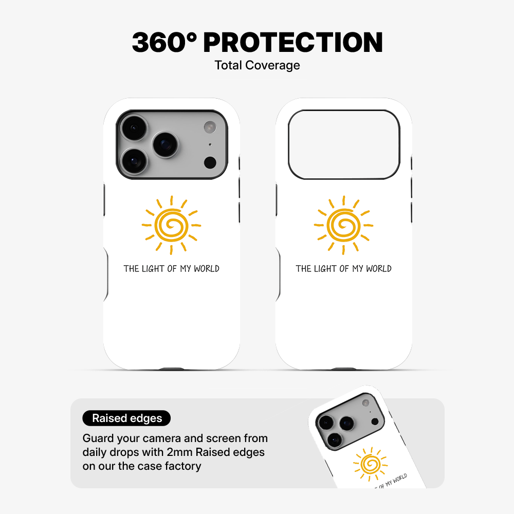 The Light Of My World Phone Case