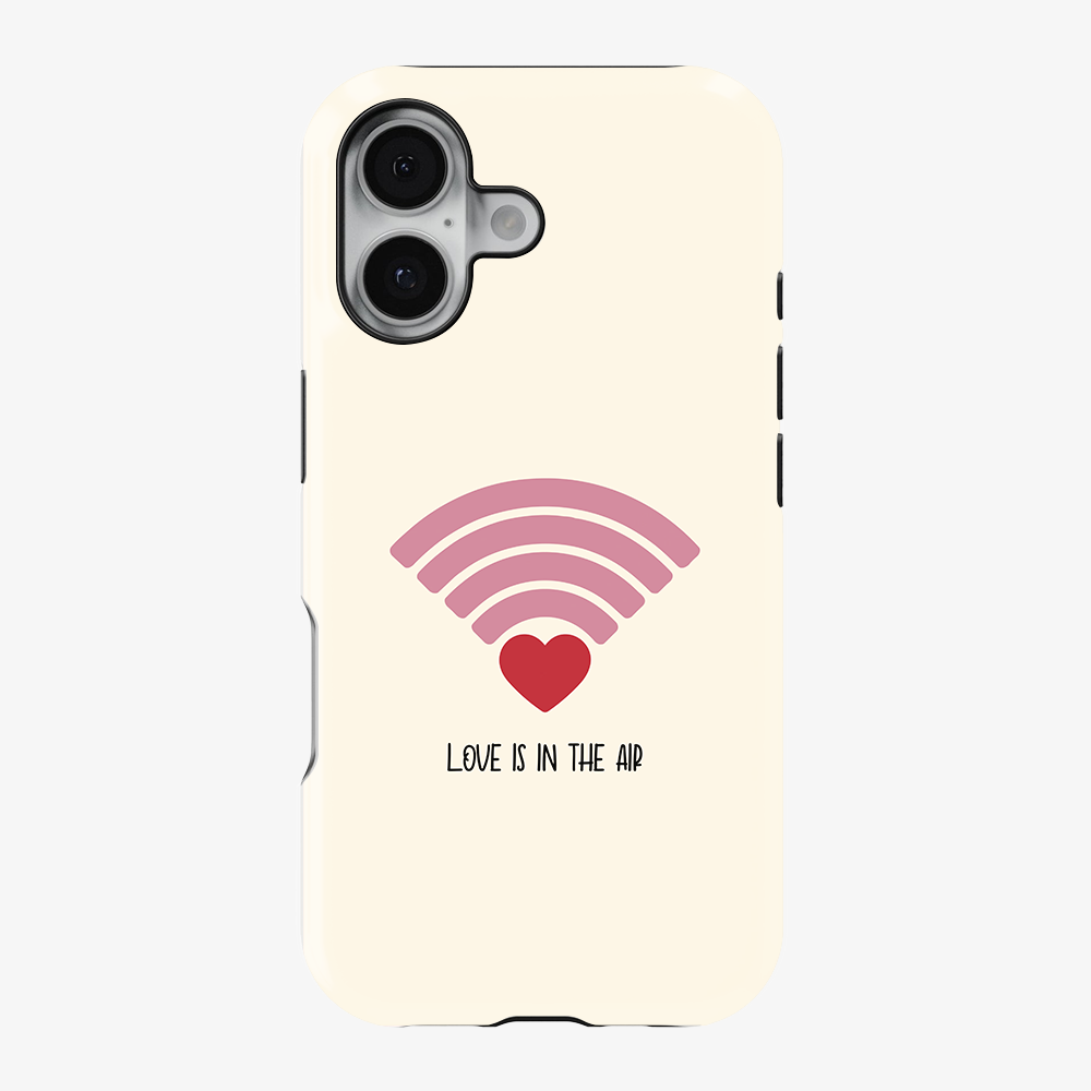 Love Is In The Air ( Pink ) Phone Case