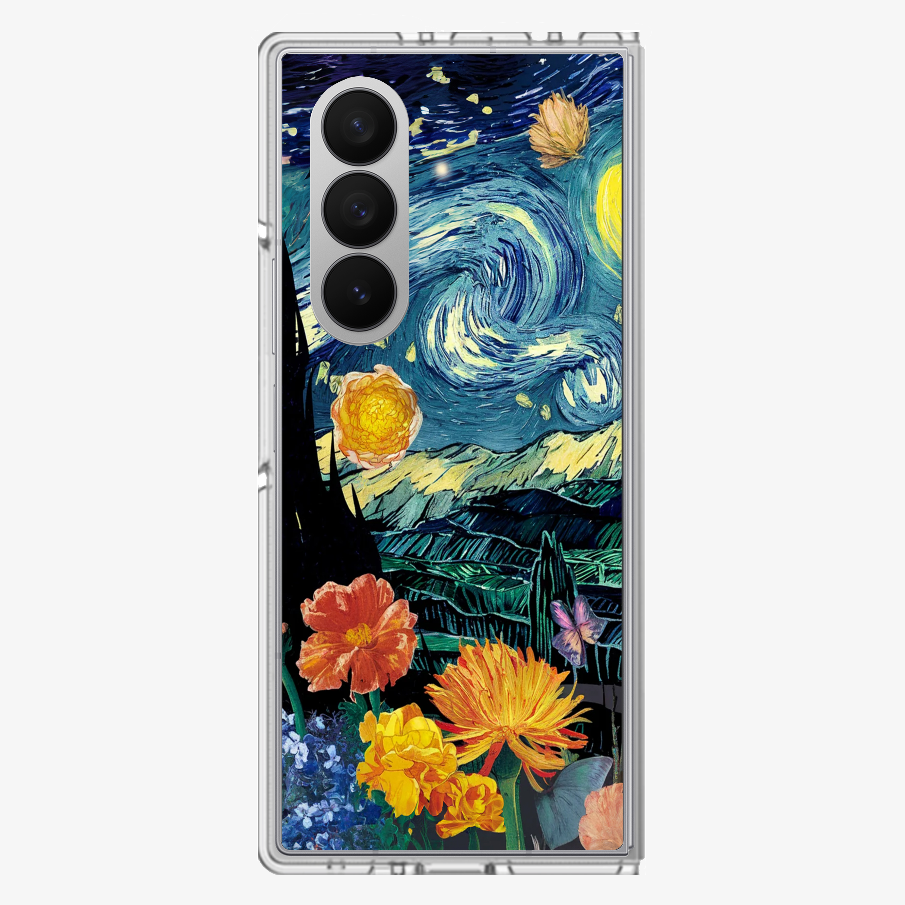 The Starry Night's 2.0 - Vincent VanGogh Samsung Z Fold Phone Case