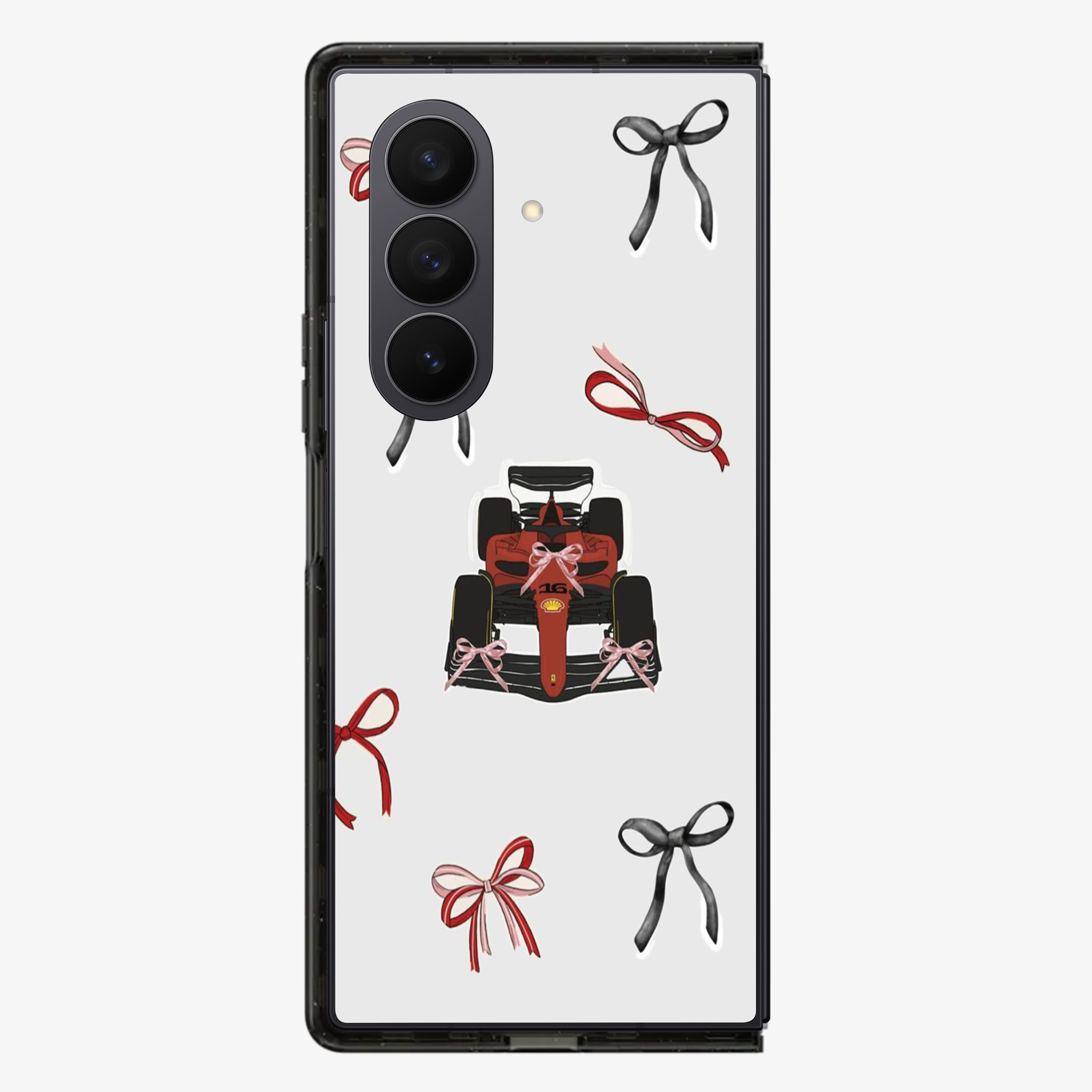 F1 X Bow Samsung Z Fold Phone Case