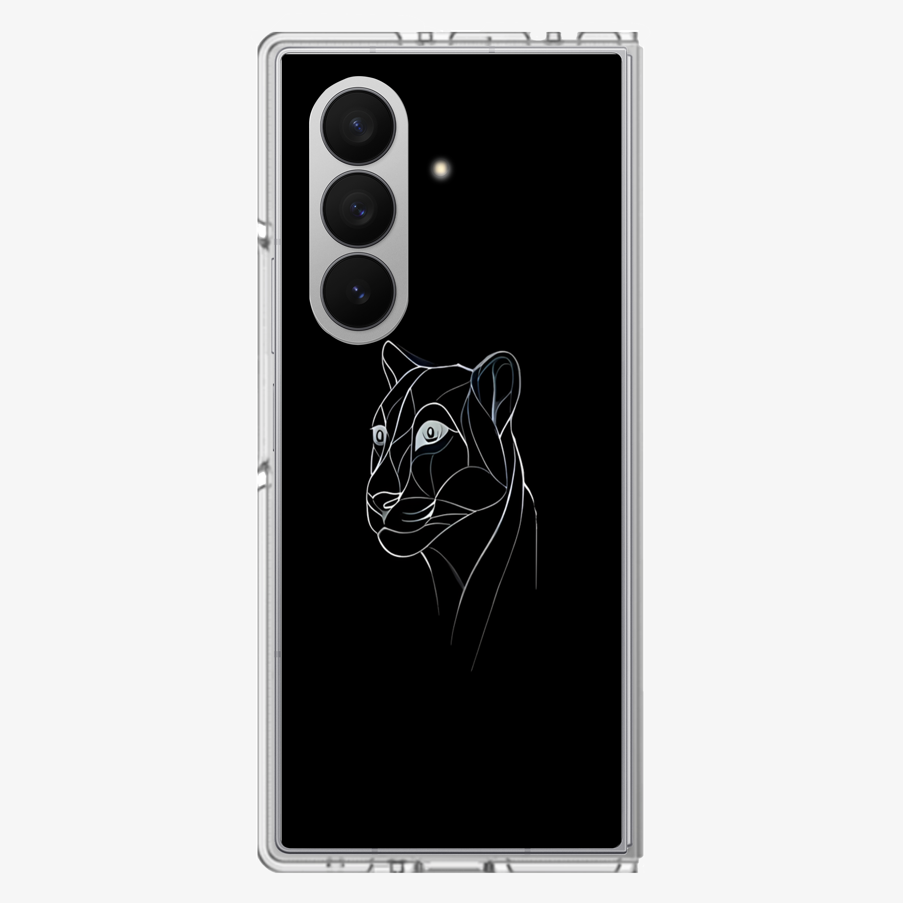 Cheetah Samsung Z Fold Phone Case