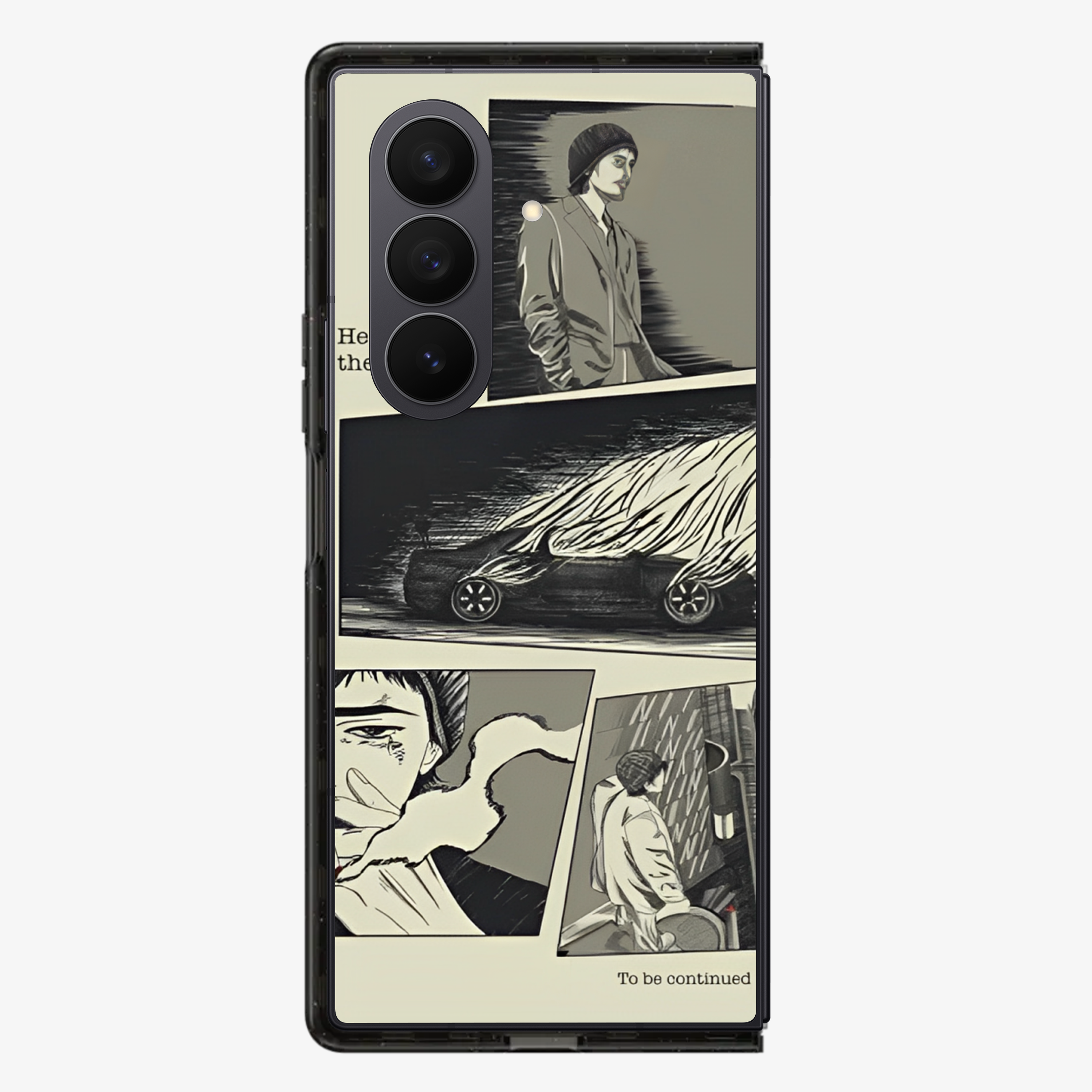K3 Hollow Victory Samsung Z Fold Phone Case