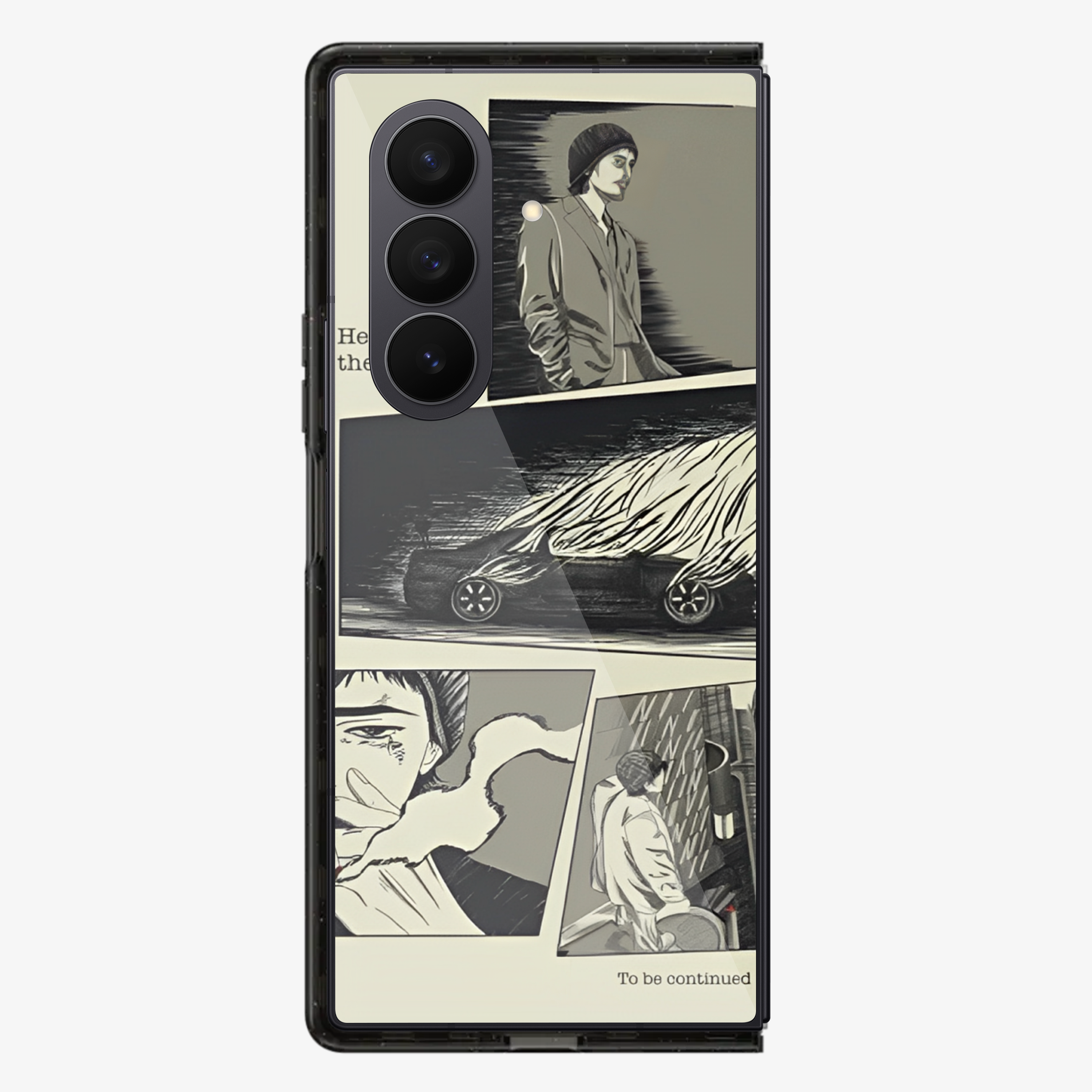 K3 Hollow Victory Samsung Z Fold Phone Case