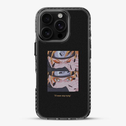 Anime Naruto Never Stop Trying Phone Case