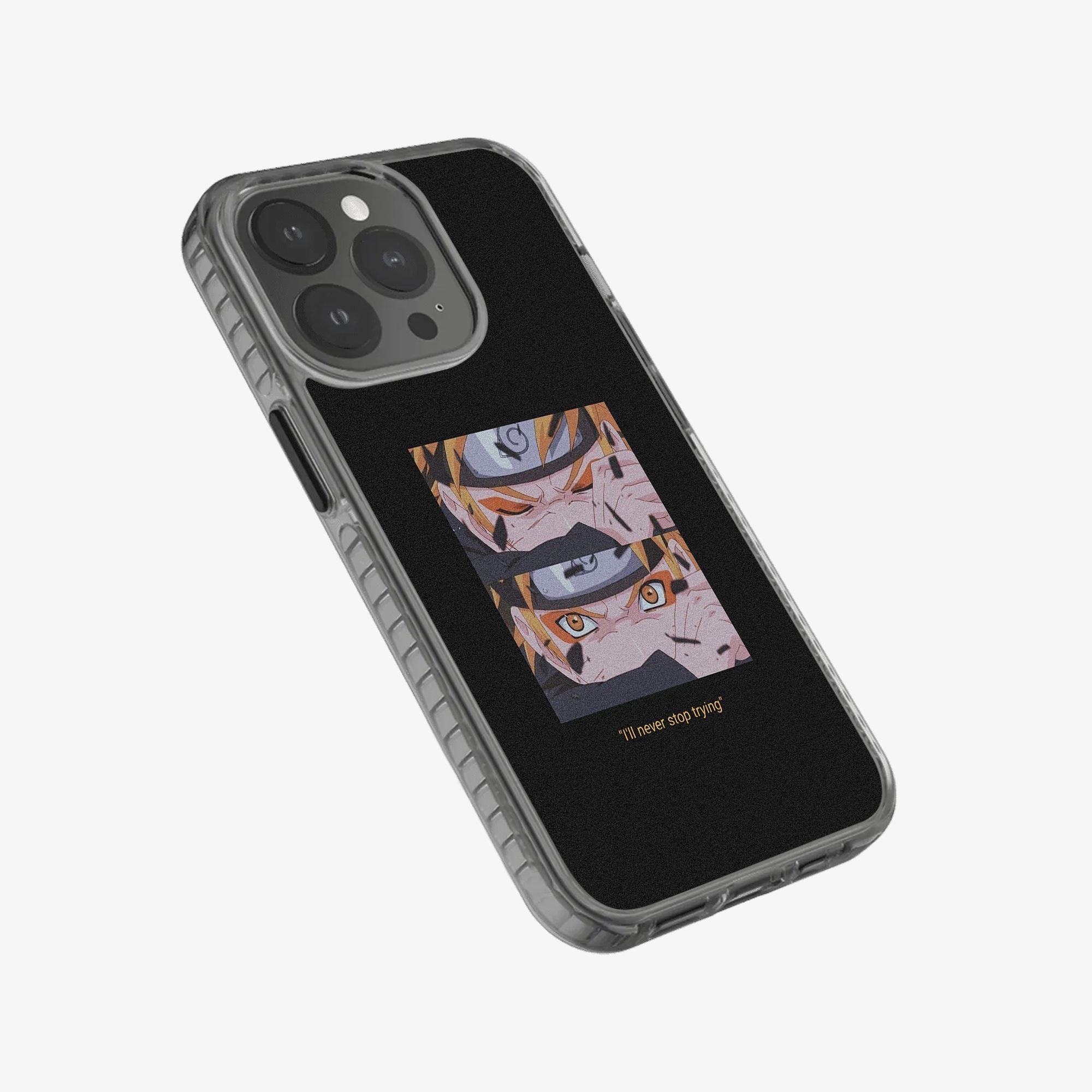 Anime Naruto Never Stop Trying Phone Case
