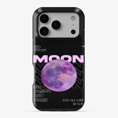You and the Moon Phone Case