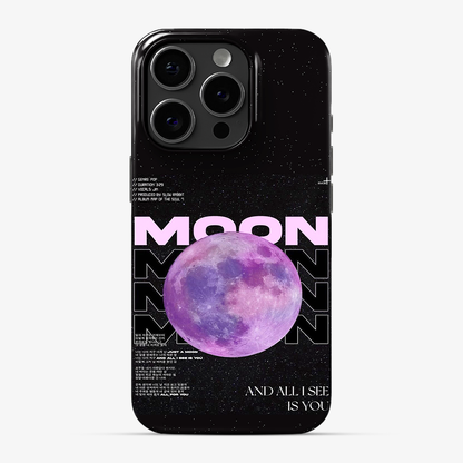 You and the Moon Phone Case