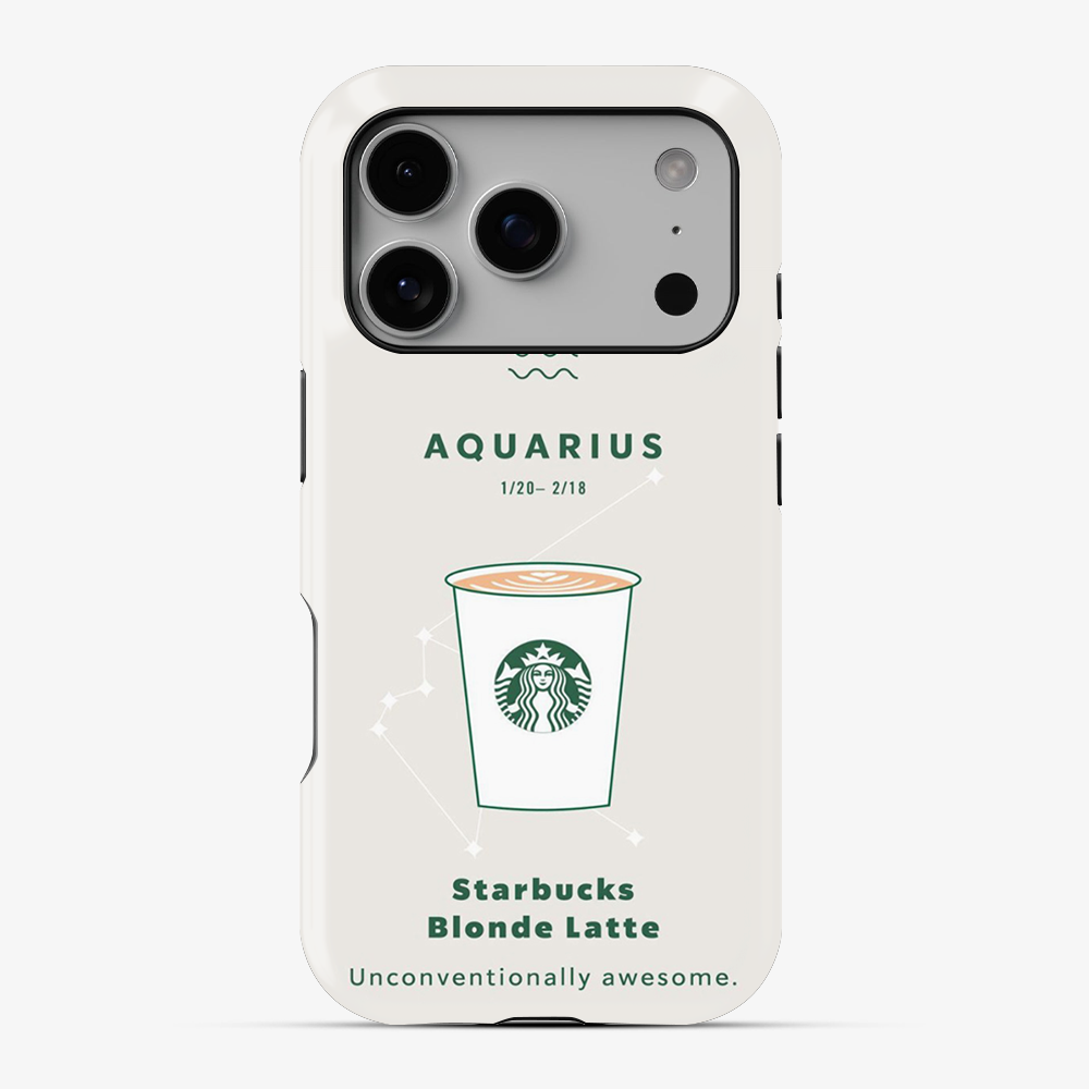 Aqaurius | Starbucks Phone Case