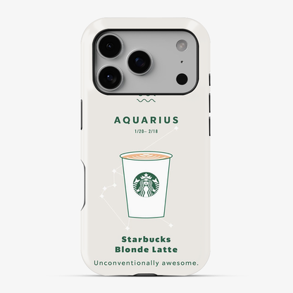 Aqaurius | Starbucks Phone Case