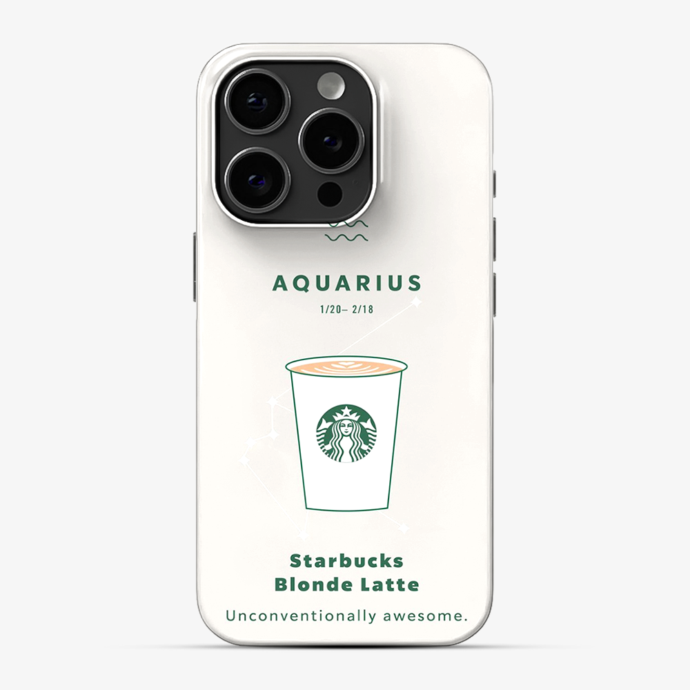 Aqaurius | Starbucks Phone Case