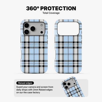 Plaid | Blue Phone Case