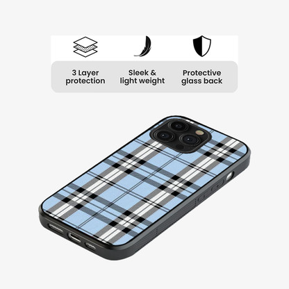 Plaid | Blue Phone Case