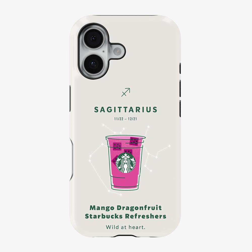 Sagittarius | Starbucks Phone Case