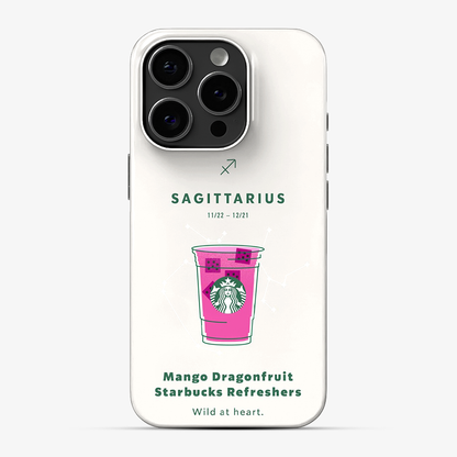 Sagittarius | Starbucks Phone Case