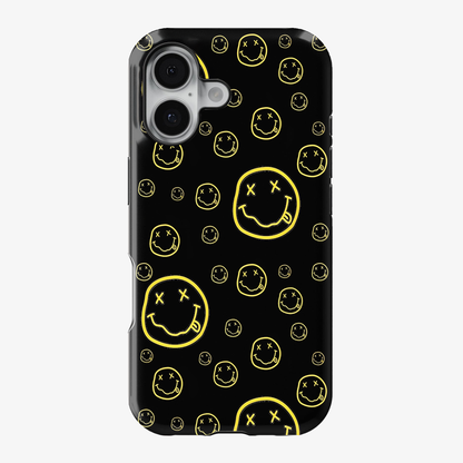 Smiley Black Phone Case