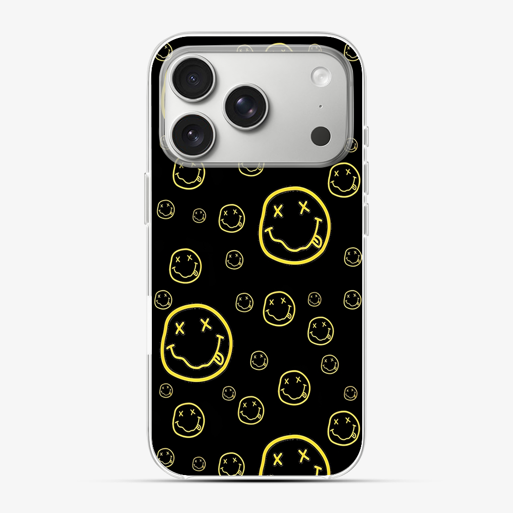Smiley Black Phone Case