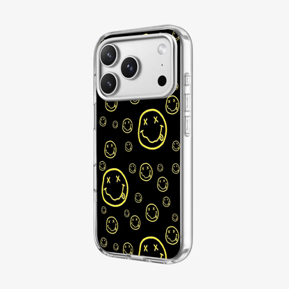 Smiley Black Phone Case