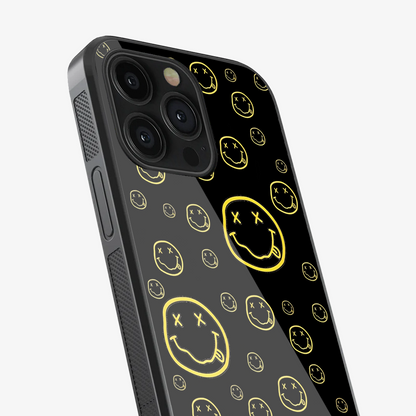 Smiley Black Phone Case