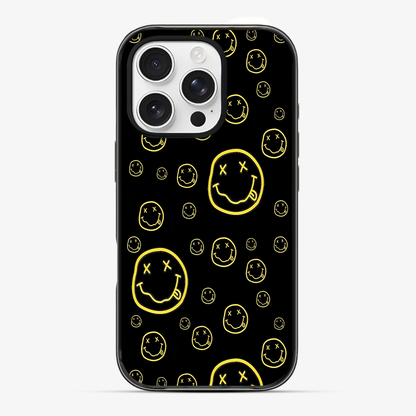 Smiley Black Phone Case