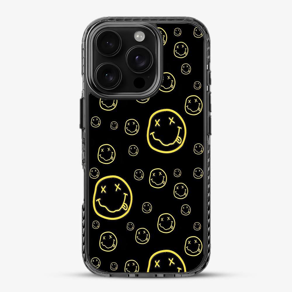 Smiley Black Phone Case