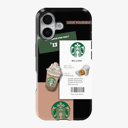 Starbucks Love Yourself Phone Case