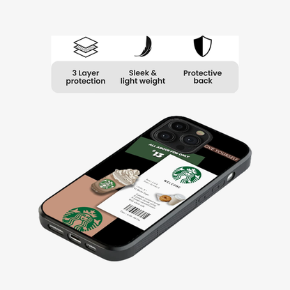 Starbucks Love Yourself Phone Case