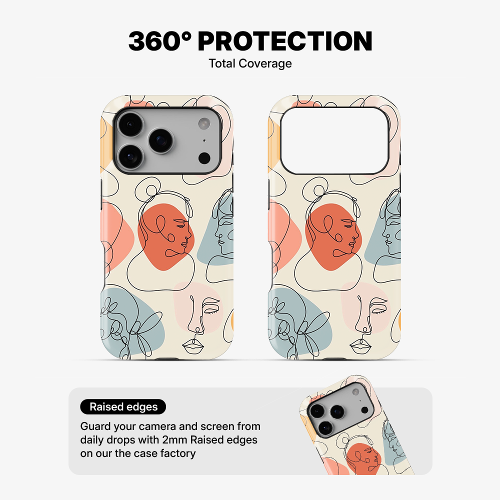 Art Design Face Phone Case