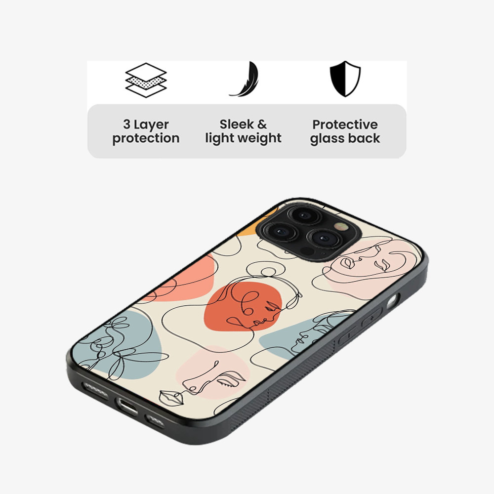 Art Design Face Phone Case