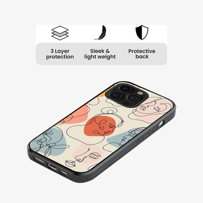 Art Design Face Phone Case