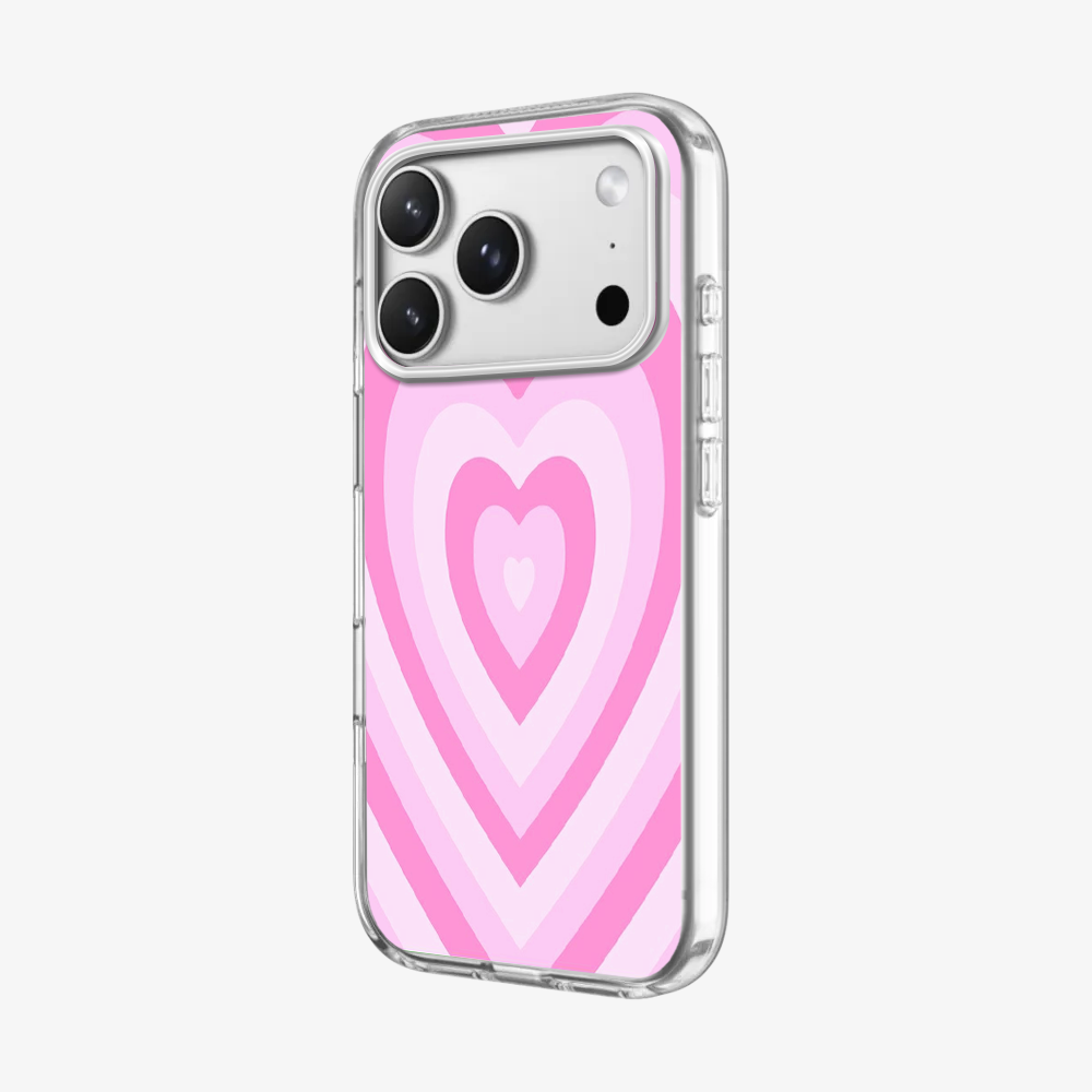 Y2K Pink Hearts Phone Case