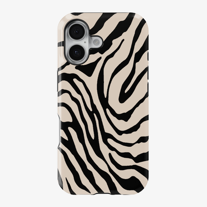 Zebra Phone Case | Tan