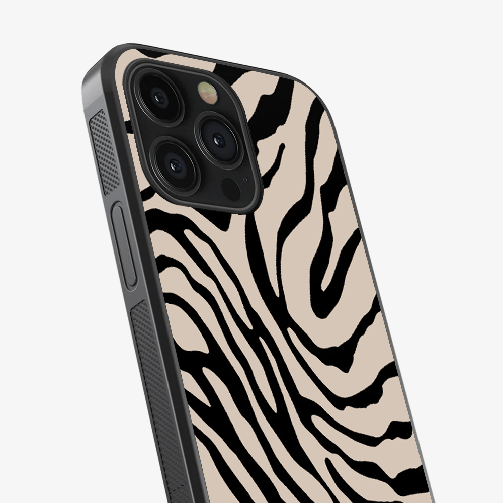 Zebra Phone Case | Tan