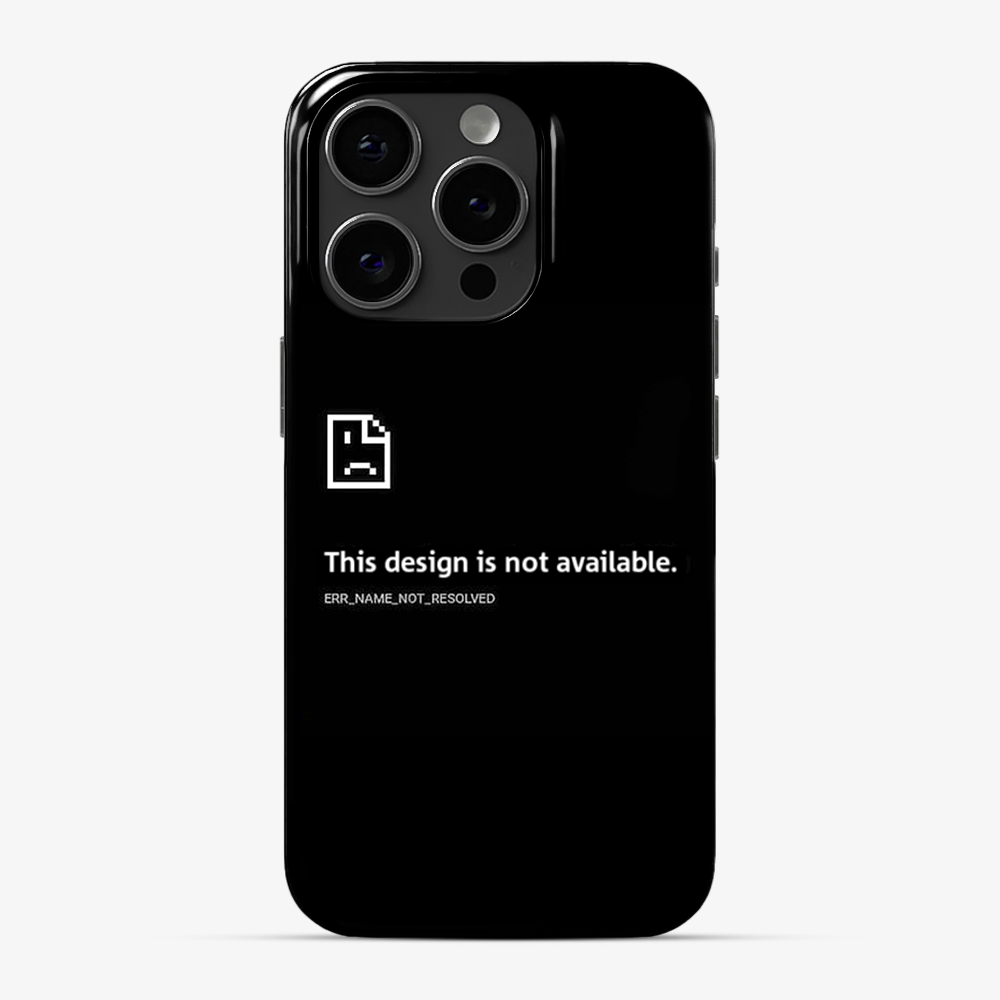 Design Not Found Phone Case