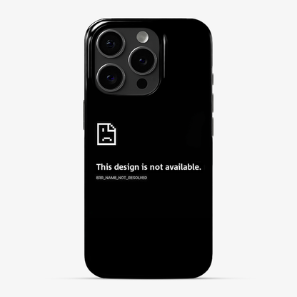 Design Not Found Phone Case