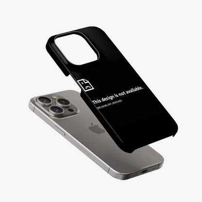Design Not Found Phone Case