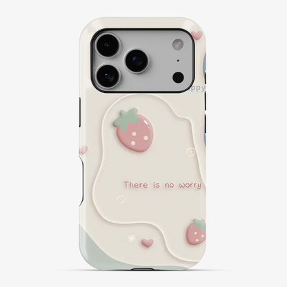 Happy | There is No worry Phone Case