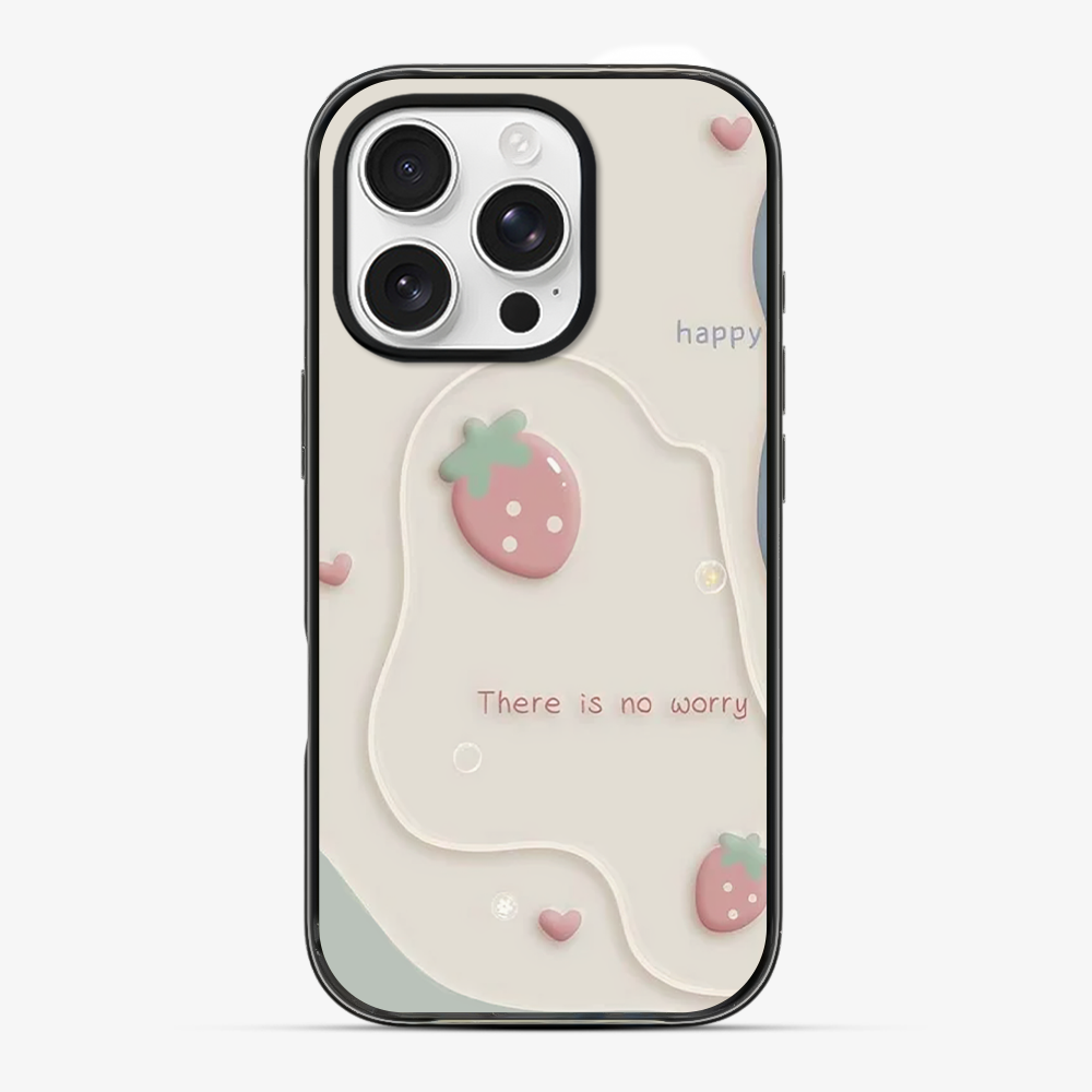 Happy | There is No worry Phone Case