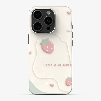 Happy | There is No worry Phone Case
