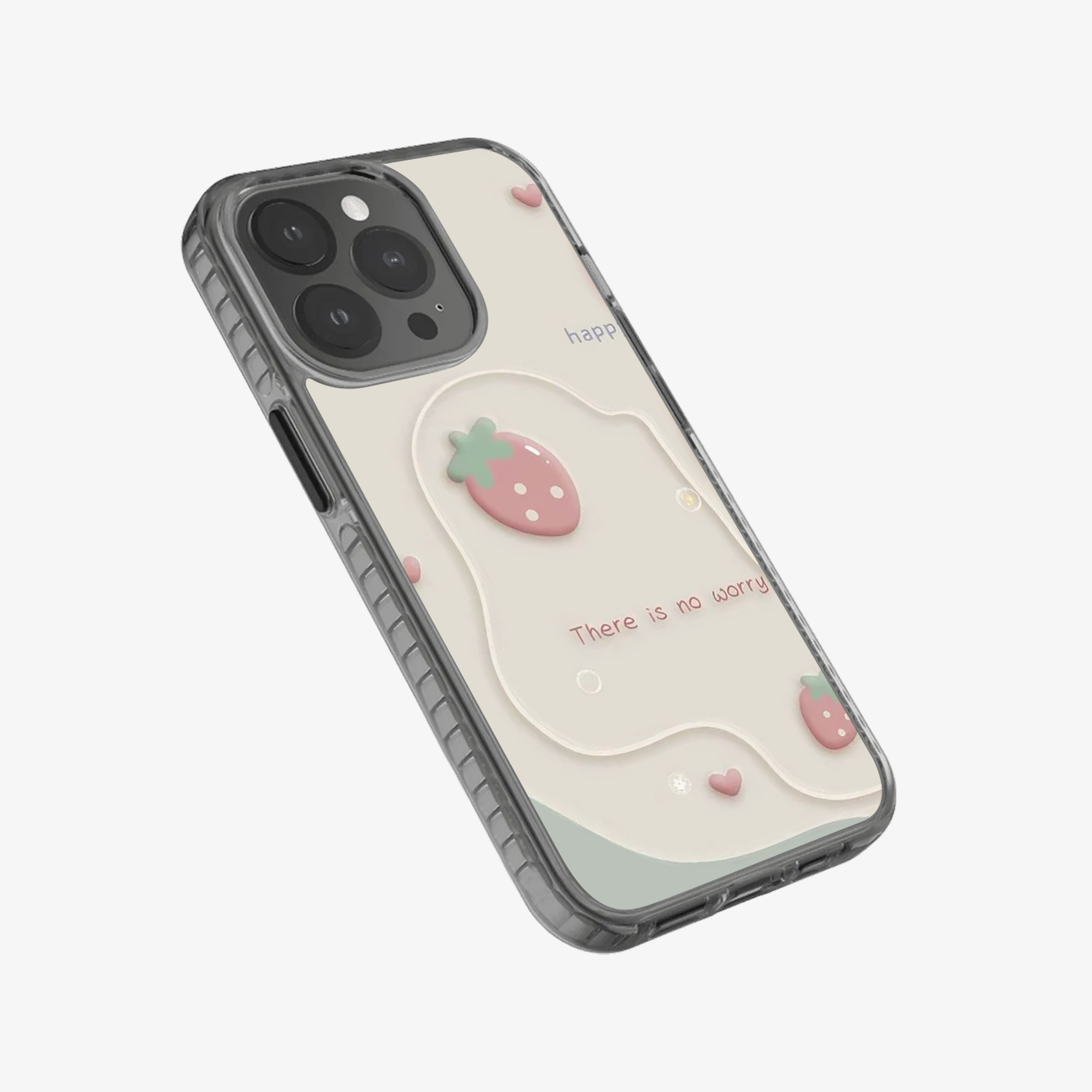 Happy | There is No worry Phone Case
