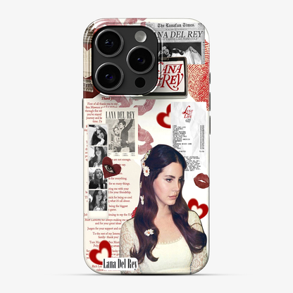 Lana Del Rey Sticker Phone Case