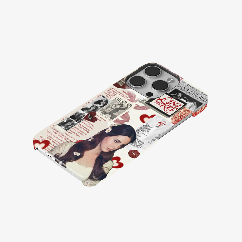 Lana Del Rey Sticker Phone Case